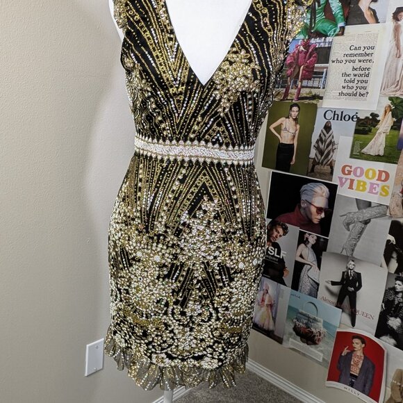 Hello Molly Match Me Black Dress NWT - Picture 10 of 14